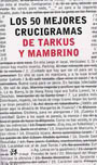 Los 50 mejores crucigramas de Tarkus y Mambrino